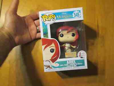 FUNKO POP Disney The Little Mermaid ARIEL # 545 Box Lunch BOXLUNCH 30 YEAR READ