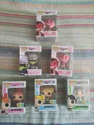 MASTER SET Funko Pop Powerpuff Girls FIRST TO MARKET SDCC 2016 Exclusives, LOOK!