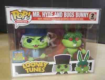 Funko Pop! Looney Tunes Mr. Hyde Bugs Bunny 2 Pk 2017 SDCC Exclusive LE 850 Pcs