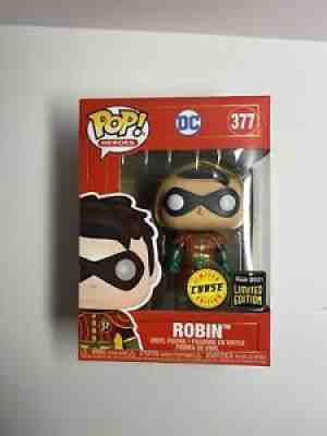 Funko Pop DC Imperial METALLIC CHASE HOODED ROBIN China Exclusive LE500 RARE