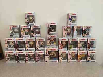 HUGE WWE FUNKO POP COLLECTION LOT CHASE JAKE ANDRE EXCLUSIVES FIEND HBK CENA +++