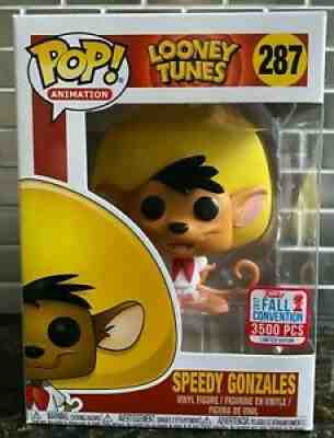 Funko Pop! Looney Tunes #287 Speedy Gonzales Limited 3500PCS NYCC 2017 *MINT