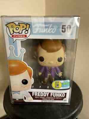 Funko POP! Freddy Funko Willy Wonka SDCC Exclusive 2016 LE 500pcs W protector