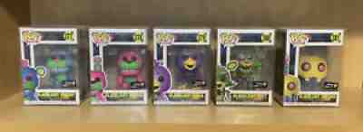 funko pop five nights at freddys blacklight Full Set All Hard Stack