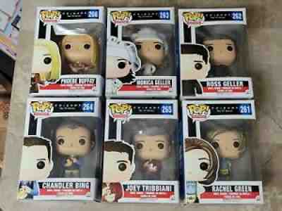 Funko POP! Friends TV Series 1 Complete Set of 6 Nice Condition NIB Rare Vaulted