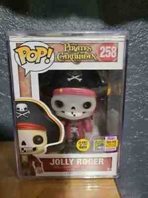 Funko Pop Jolly Roger #258 SDCC 2017 Exclusive LE 1000Pcs GITD