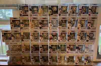 The Office Funko Pop Lot of 45 Pops. Exclusives From Walmart,Target, Amazon Etc