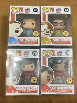 Funko Pop! Big Bang Theory SDCC Set of 4