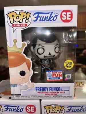 Freddy Funko Skull Trooper Fortnite Limited Glow In The Dark 1/1000 Box of Fun