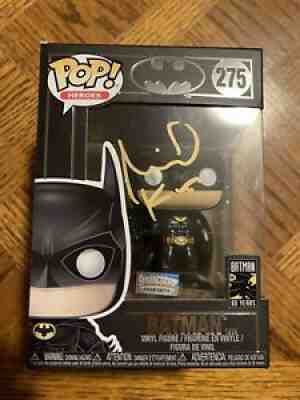 Michael Keaton Signed Batman 1989 275 Funko Pop Beckett & Genuine COA Certified