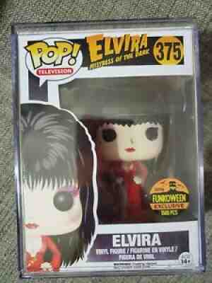 Funko Pop Elvira 375 Funkoween 2016 Exclusive 1500 Pcs With Hard Pop Stack