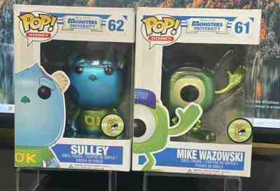 Funko Pop Monsters University Mike and Sulley Metalic Variant (SDCC 2013)