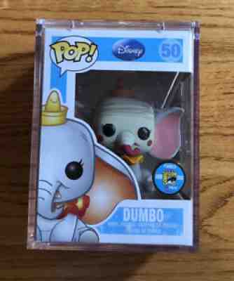 Funko Pop! Disney SDCC 2013 Clown Dumbo #50, Limited Edition 48, Rare & HTF