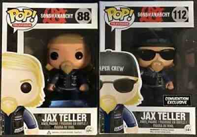 Funko Pop Jax Teller #112 Sons of Anarchy Exclusive Convention and # 88