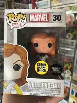 Funko Pop White Phoenix #30 (Glow in the Dark Conquest Comics Exclusive 2013)