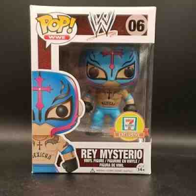 Rey Mysterio 7-11 Funko Pop #06 WWE Exclusive Retired Vaulted WCW