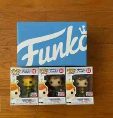 Freddy Funko as Marty Mcfly LE 2000, HR Pufnstuf LE 1000, Teen Wolf LE 3000 LOT