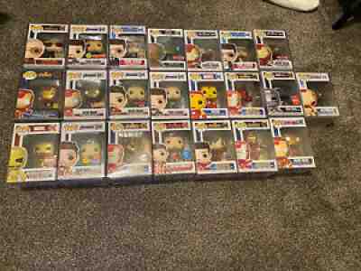 iron man tony stark funko pop lot exlusives