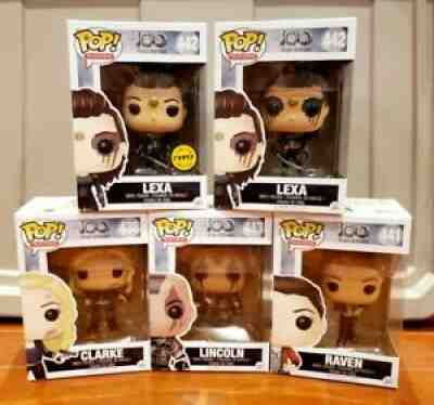 The 100 POP Vinyl lot - Clarke Lexa Raven Lincoln Lexa Chase Limited POP! Funko