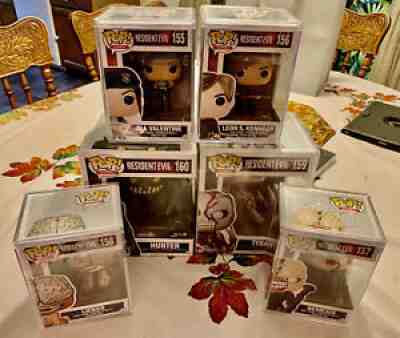 Resident Evil Funko Pop Lot 6 Figures