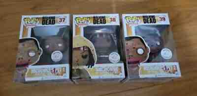 Funko Walking Dead 3-Pack Michonne, Pet 1 & 2 Harrison's Comics Bloody