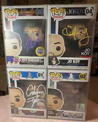 Funko Pop! Comedians Set Signed - Fluffy, Jeff Dunham & Jo Koy - Autographs