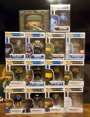 HALO - Funko Pop - Bundle Lot Of 14 Pops. *Read Description For details*