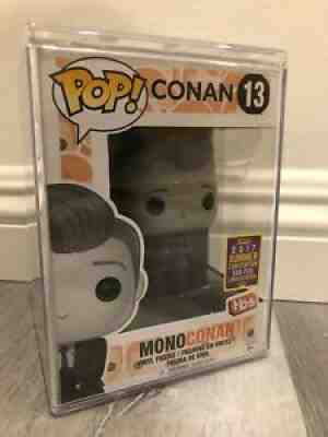 Funko Pop Conan O'Brien 2017 SDCC Exclusive Mono Conan EXTREMELY RARE