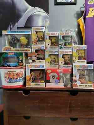 Funko pop Naruto Lot 13 Sasuke Karuma Jiraya Exclusive Chase funko and more