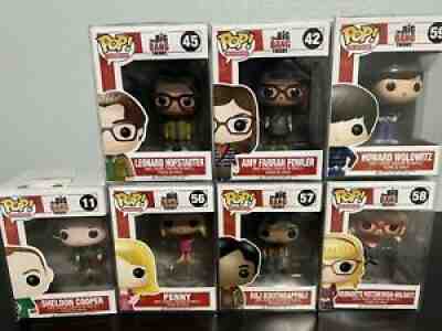 pop funko big bang theory