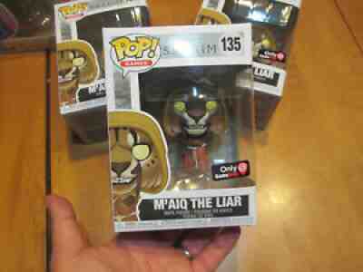 FUNKO POP THE ELDER SCROLLS V M'AIQ THE LIAR # 135 EXCLUSIVE GAMESTOP 2020