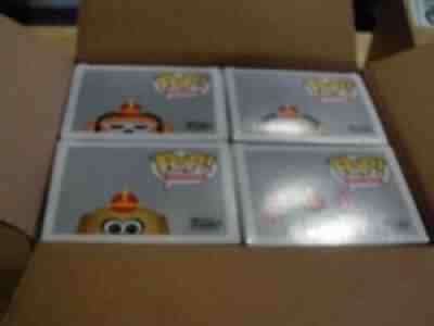 2018 SDCC Funko POP! Banana Splits Snorky Drooper Fleegle Bingo 4 PIECE set