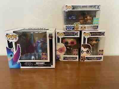 Harry Potter Funko Pop Lot 2016/2017 Exclusive Luna Love Good, Occamy, 3 Pack