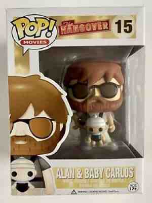 Funko Pop! Vinyl Movies Alan And Baby Carlos #15 The Hangover Vaulted 2013