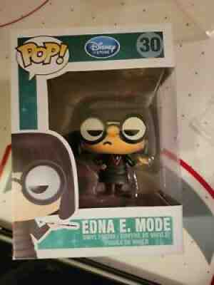 Edna E. Mode Funko Pop Rare Vaulted #30 The Incredibles Disney