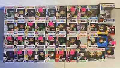 HUGE LOT OF 84 FUNKO POPS! GOLDEN FREDDY GREEN GOBLIN STAR WARS HARRY POTTER