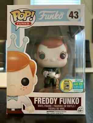 Funko Pop Freddy Funko Mad Hatter 43 SDCC 2016 LE 400 PCS