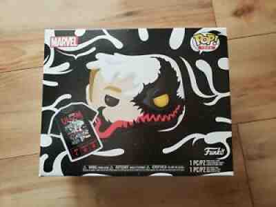 Funko Pop! 401 ANTI-VENOM GITD Box Lunch Exclusive SEALED L Tee & POP Eddie Broc