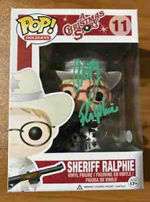 Peter Billingsley Signed A Christmas Story Sheriff Ralphie 11 Funko - BAS X16884