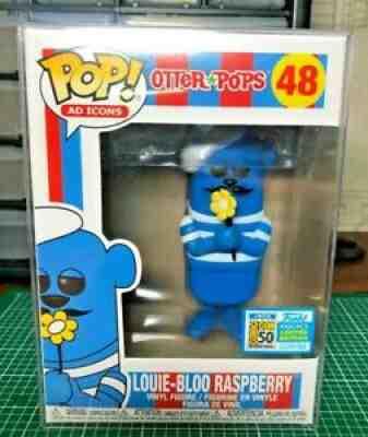 Funko Pop Vinyl Figure Otter Pops - Louie Bloo Raspberry SDCC 2019 #48 LE 1000