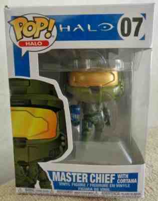 Funko Pop! Halo Master Chief with Cortana Vinyl Bobble Toy Figure #07