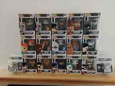 Funko Pop Heroes Batman The Animated Series Lot Of 15 Pops 2 Pocket Pops BTAS