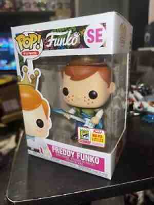 Funko Pop Freddy as Kurt Cobain with Guitar Nirvana SDCC 2018 Fundays LE 800