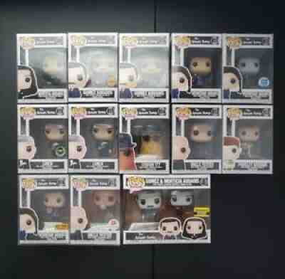 Funko Pop Television The Addams Family Chase Lurch Set of 13 + Pop Protector