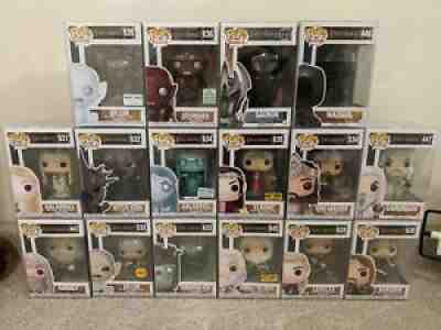 Huge Lot Funko Pop Lord of the Rings Collum exclusive Sauron All in Cases