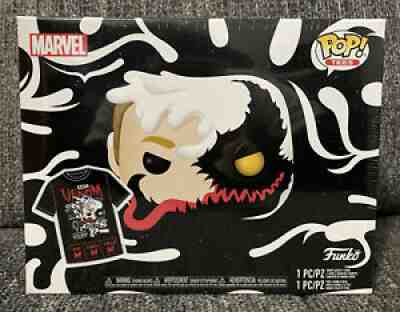 Funko Pop! 401 ANTI-VENOM GITD Box Lunch Exclusive SEALED M Tee Eddie Brock Pop