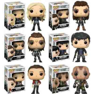 Funko Pop TV The 100 Set of 6 Lexa Raven Clarke Octavia Bellamy Lincoln