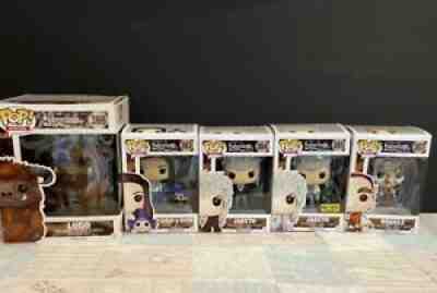 NIB Vaulted Labyrinth Funko Pop Jareth Sarah Worm Ludo Hoggle Complete Set of 5