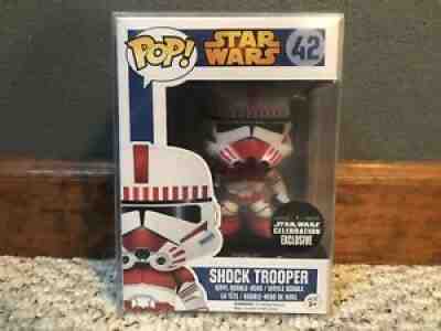 Funko Pop! Star Wars Shock Trooper #42 Anaheim Star Wars Celebration Exclusive