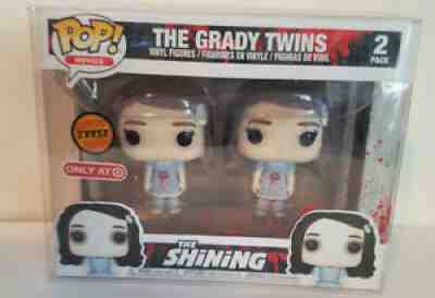 FUNKO POP! MOVIES 2-PACK THE SHINING GRADY TWINS CHASE TARGET EXCLUSIVE FIGURES